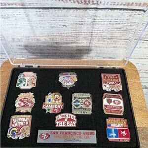 San Francisco 49ers 2024 Season Pin Set- Limited Edition